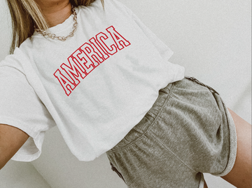 America Varsity Tee-CarpenterFarmhouse