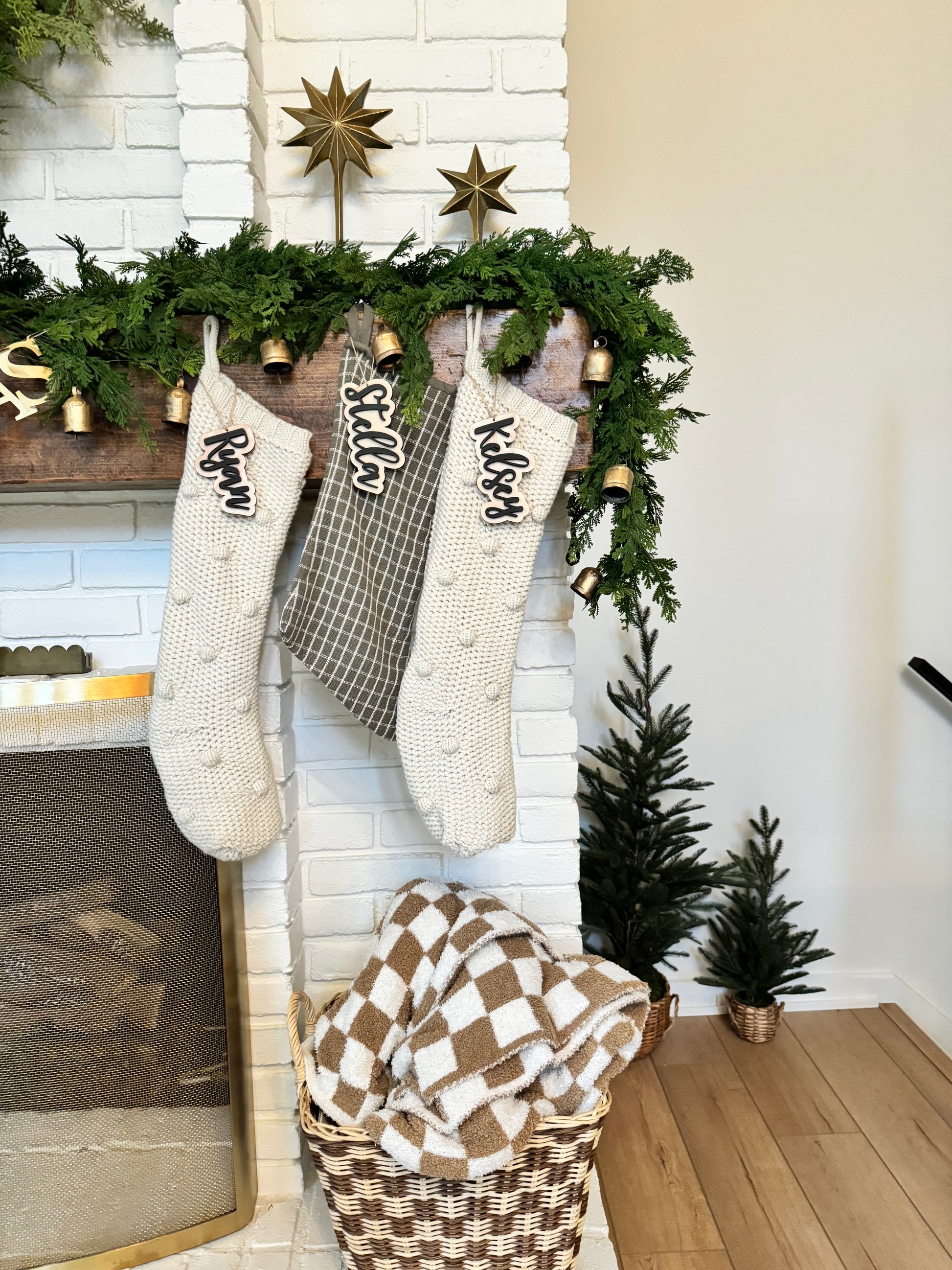 3D Christmas name tags-CarpenterFarmhouse