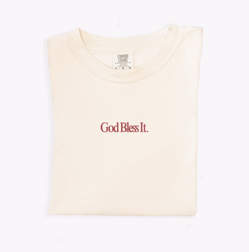God, Bless It! Minimal Tee-CarpenterFarmhouse