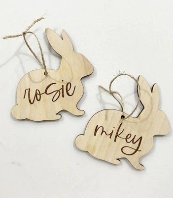 Easter Bunny Name Tags-CarpenterFarmhouse