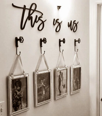 This Is Us Wooden Sign-CarpenterFarmhouse