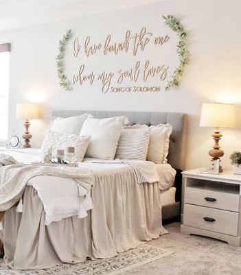 I Have Found The One Whom My Soul Loves Wood Sign-CarpenterFarmhouse