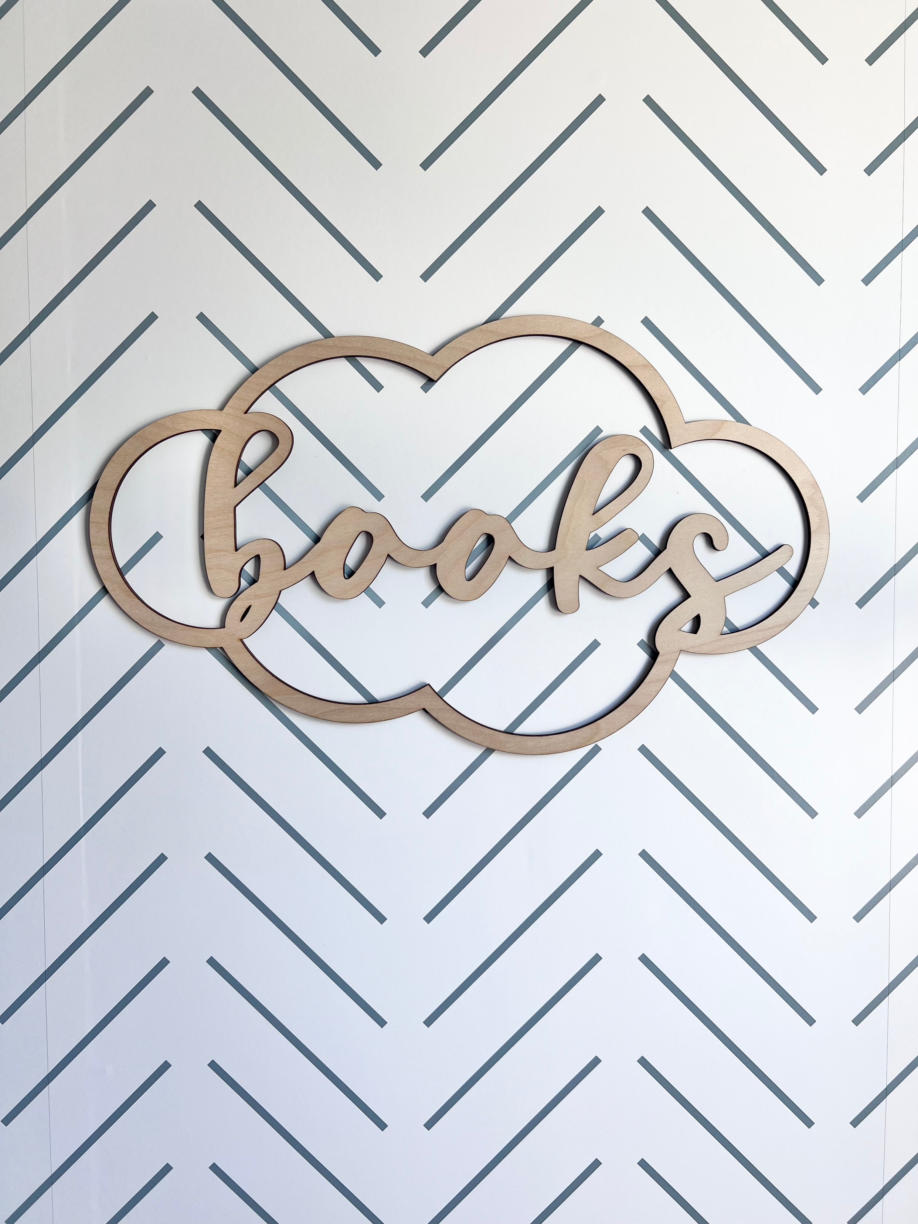 Custom Cloud Name Sign-CarpenterFarmhouse