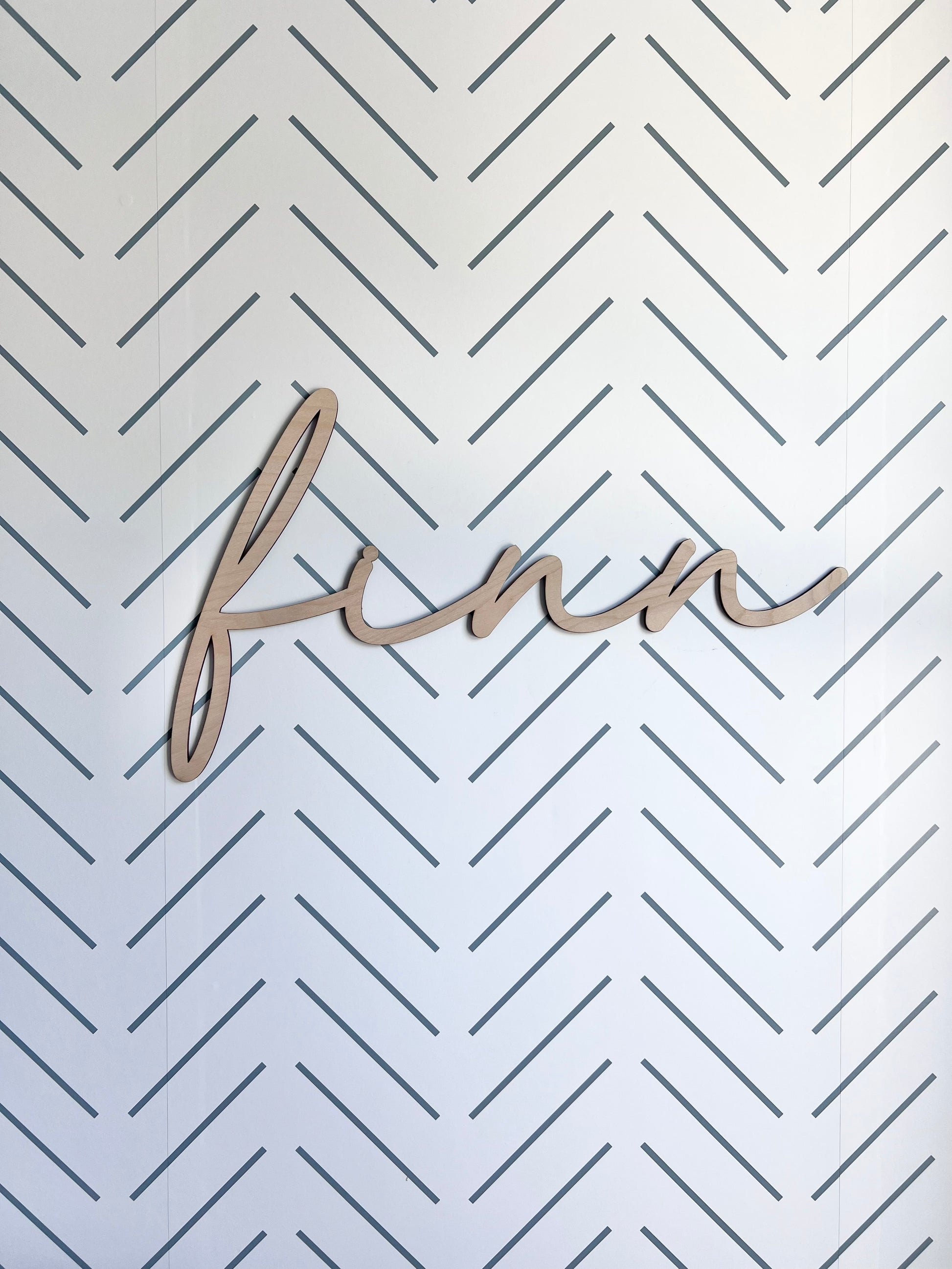 Personalized Custom Wooden Name Sign-CarpenterFarmhouse