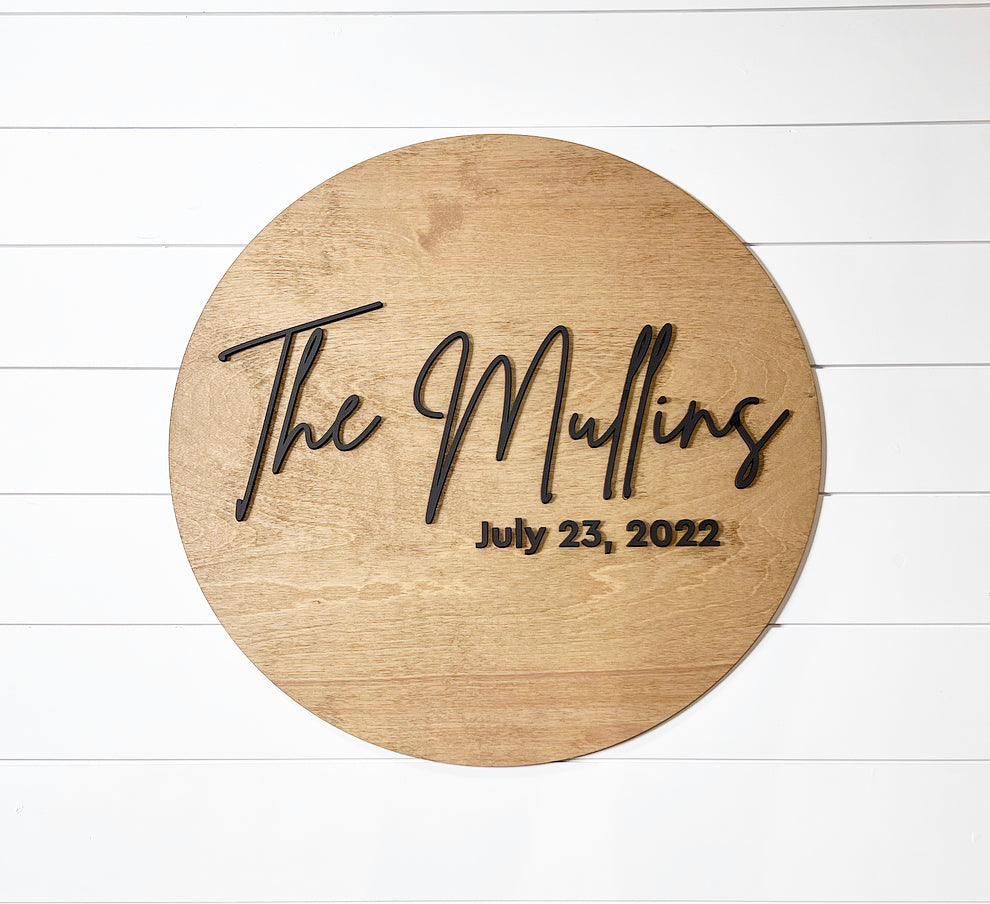 Custom Wedding Guest Book Sign-CarpenterFarmhouse