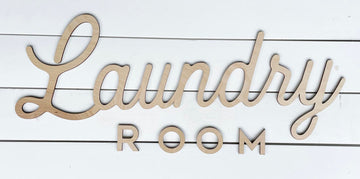 Laundry Room Wall Decor-CarpenterFarmhouse