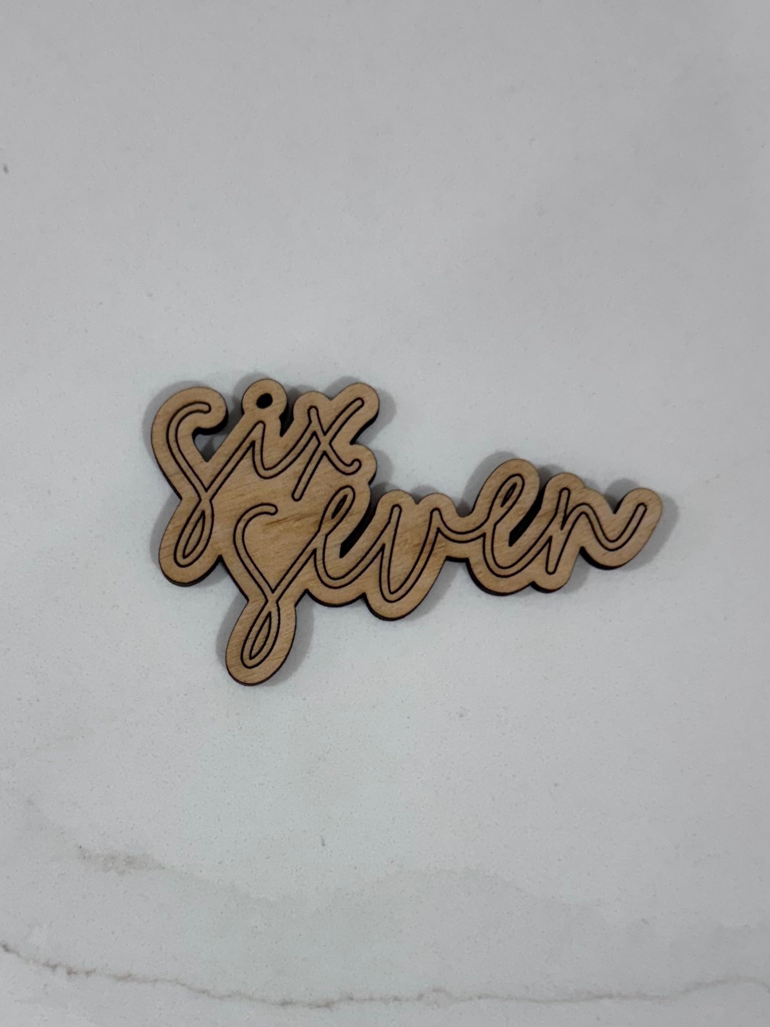 Six Seven 67 ornament-CarpenterFarmhouse