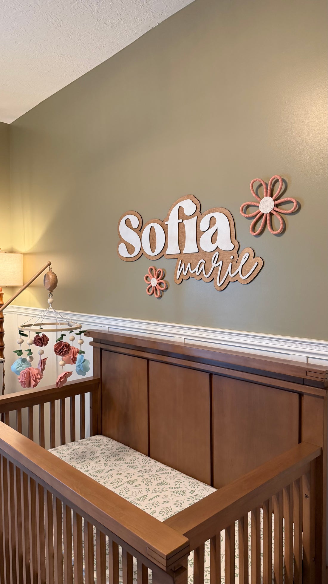 Custom 3D name sign-CarpenterFarmhouse