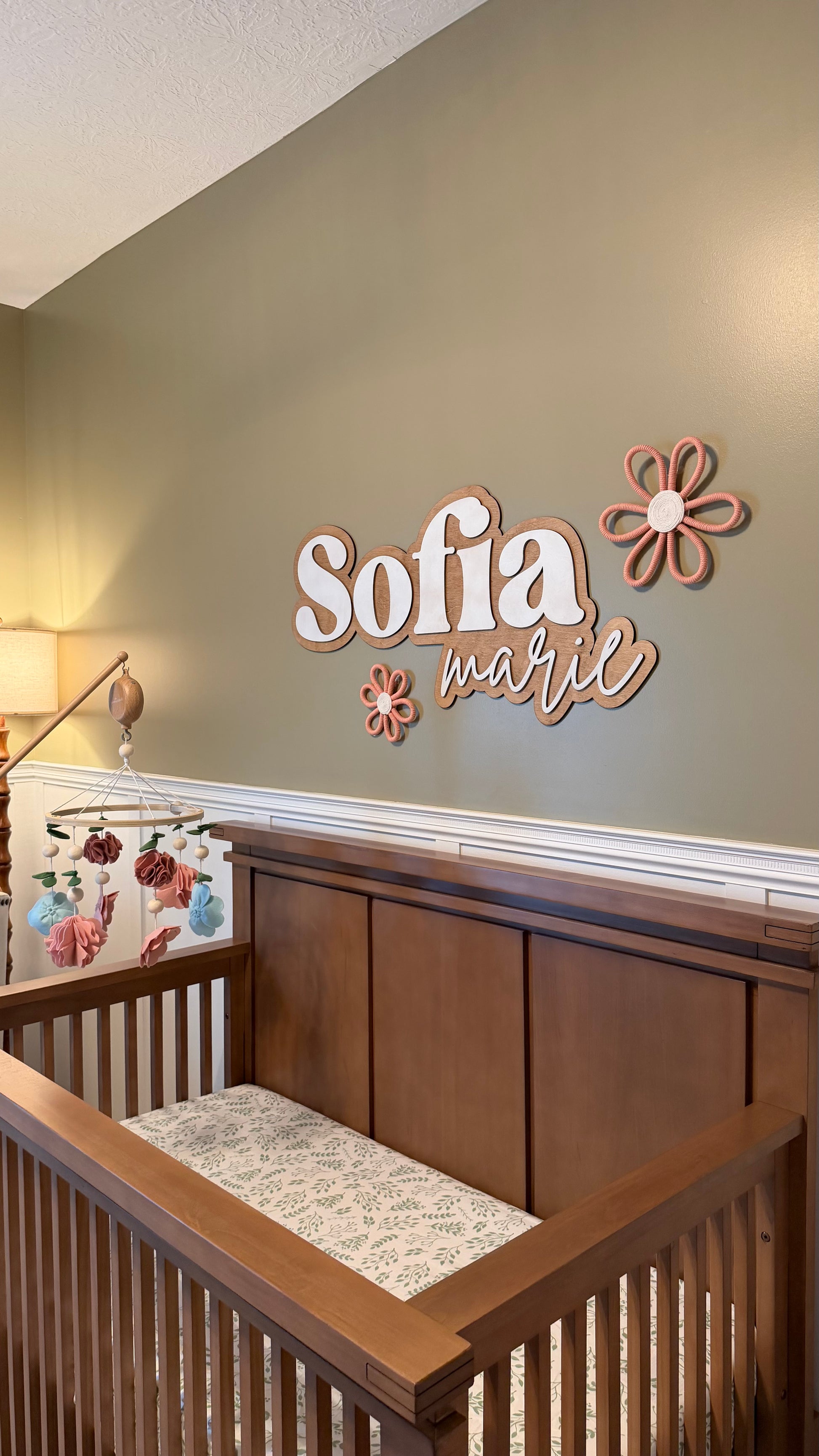 Custom 3D name sign-CarpenterFarmhouse