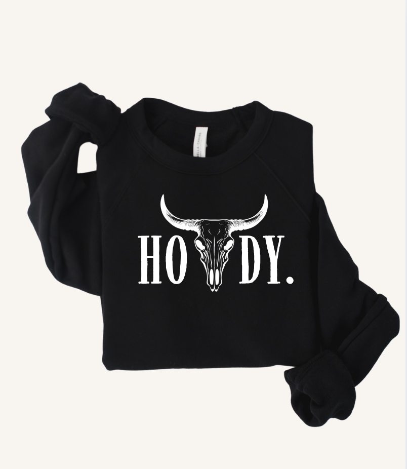 Howdy Adult Pullover-CarpenterFarmhouse