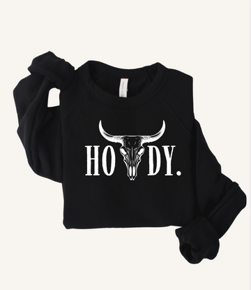 Howdy Adult Pullover-CarpenterFarmhouse