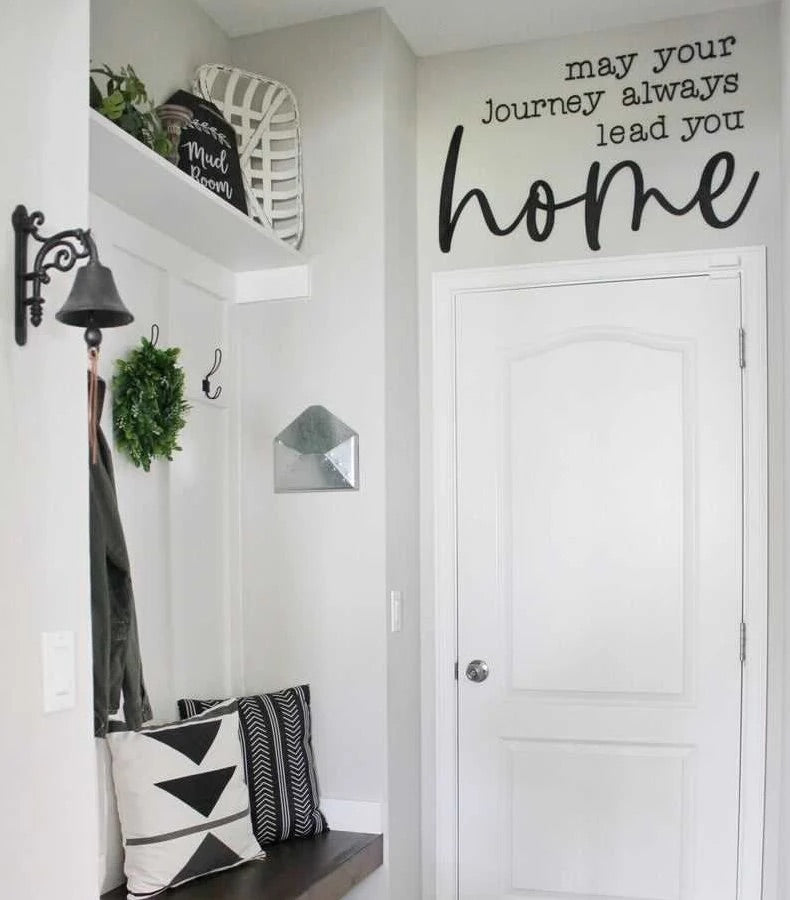 May Your Journey Always Lead You Home Wood Sign-CarpenterFarmhouse