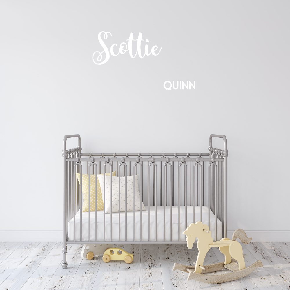 Personalized Two Name Custom Wooden Sign-CarpenterFarmhouse
