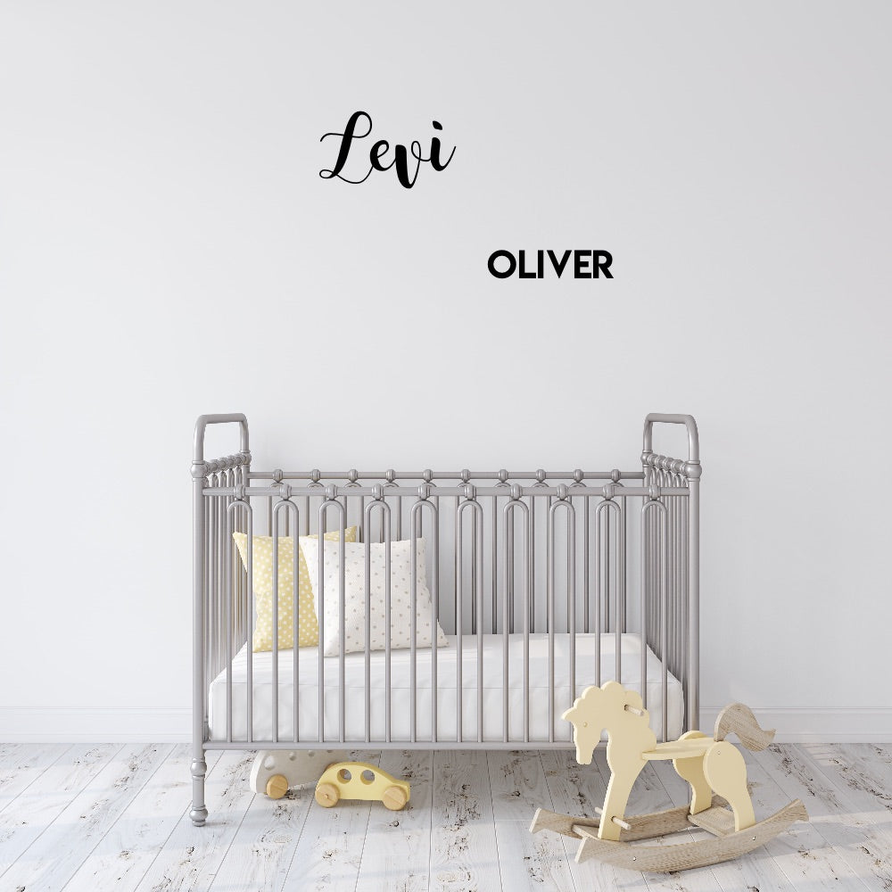 Personalized Two Name Custom Wooden Sign-CarpenterFarmhouse