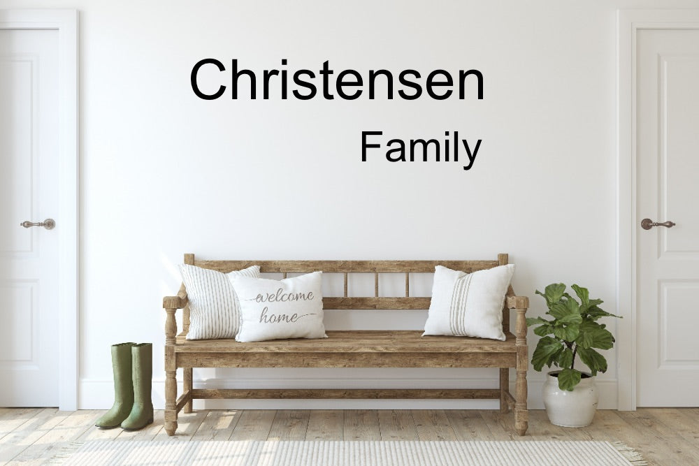 Personalized Custom Family Name Wood Sign-CarpenterFarmhouse