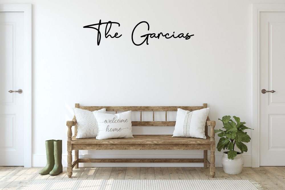 Personalized Custom Family Name Wood Sign-CarpenterFarmhouse