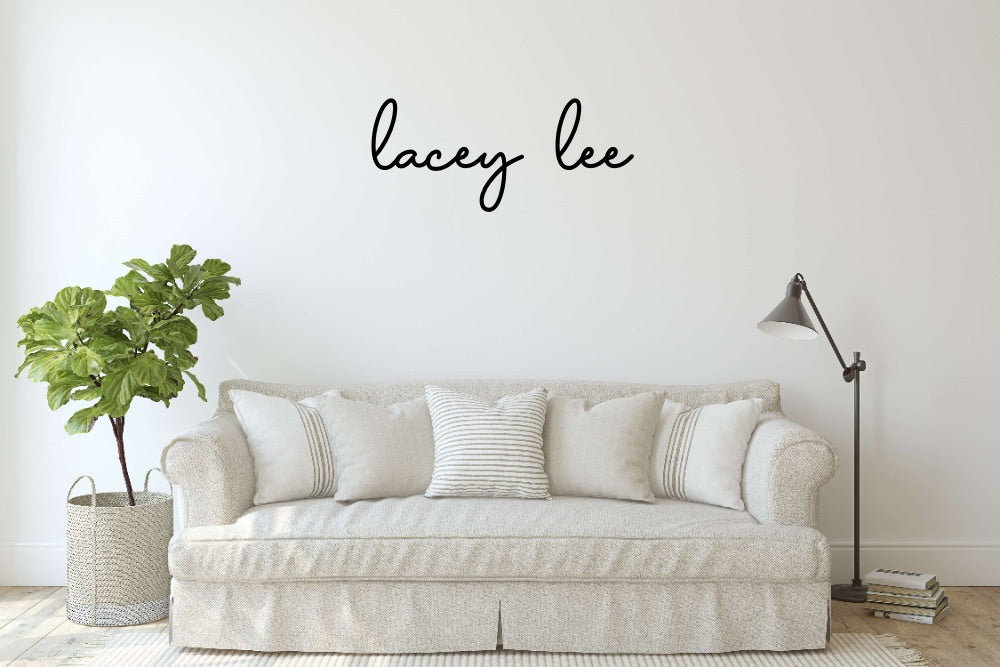 Personalized Custom Name Wood Sign in 27 Fonts-CarpenterFarmhouse