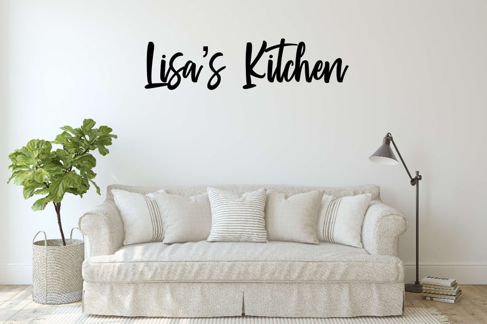 Personalized Custom Name Wood Sign in 27 Fonts-CarpenterFarmhouse