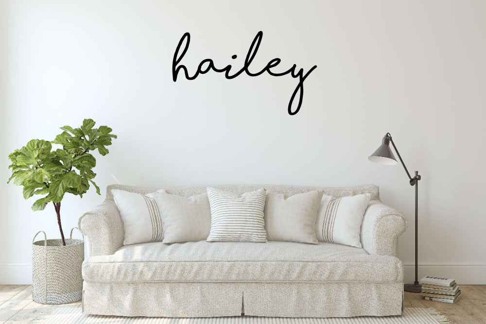 Personalized Custom Name Wood Sign in 27 Fonts-CarpenterFarmhouse