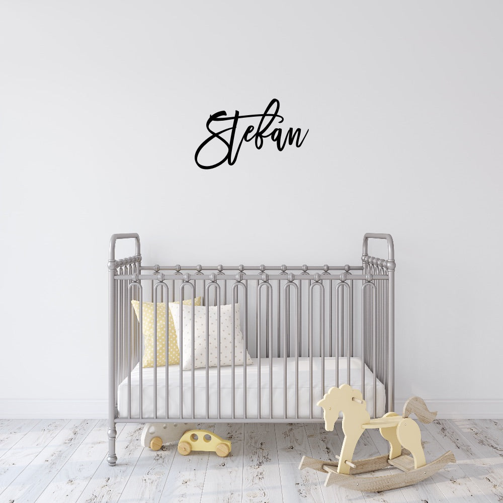 Personalized Custom Wood Name Sign - 27 Fonts-CarpenterFarmhouse