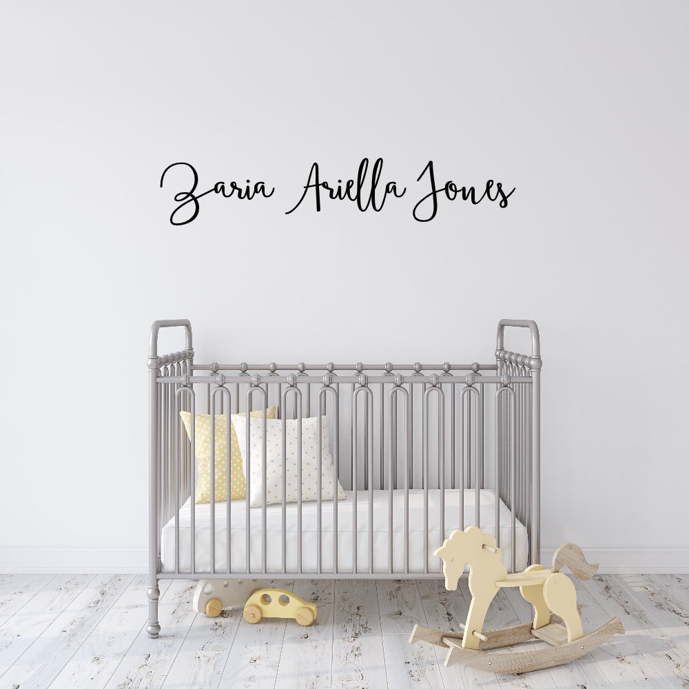 Personalized Custom Wood Name Sign - Boho Font-CarpenterFarmhouse