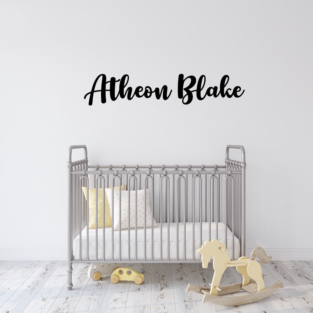 Custom 3D name sign-CarpenterFarmhouse