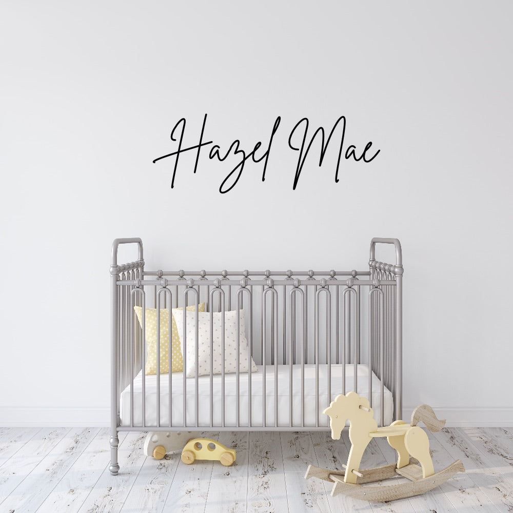 Custom 3D name sign-CarpenterFarmhouse