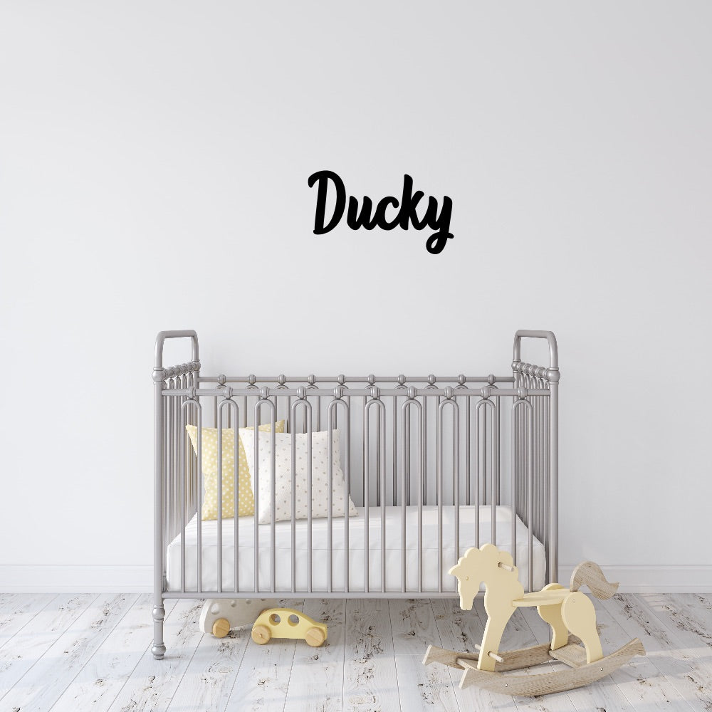 Custom 3D name sign-CarpenterFarmhouse
