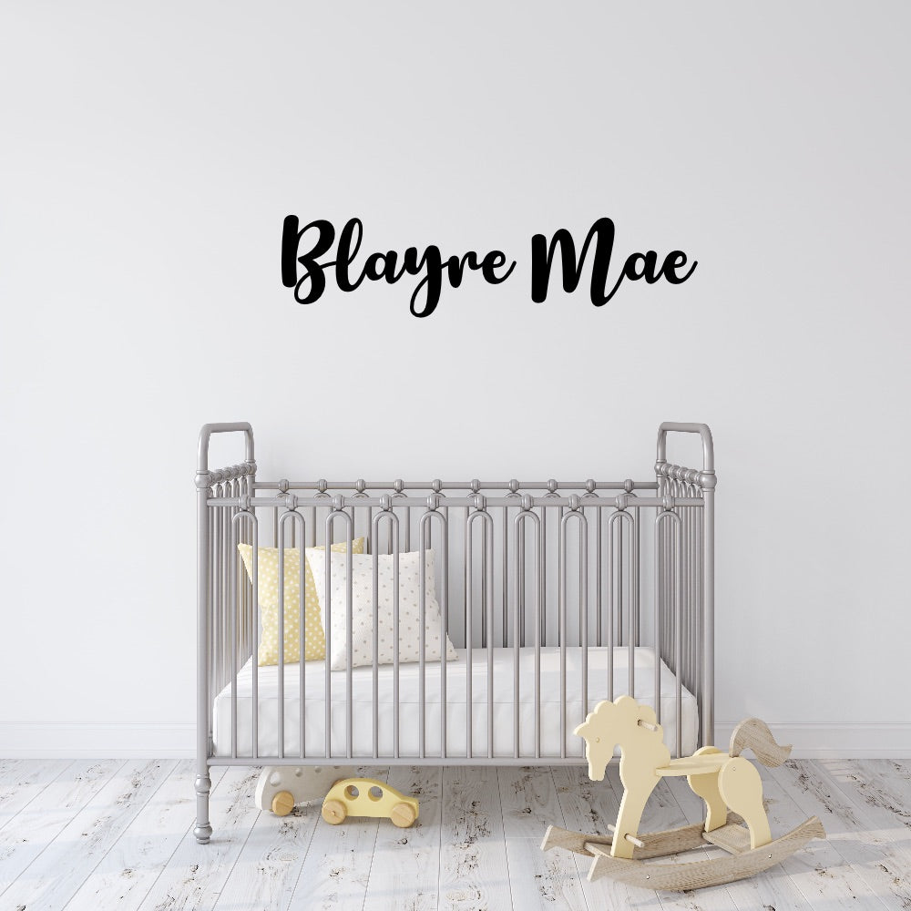 Custom 3D name sign-CarpenterFarmhouse