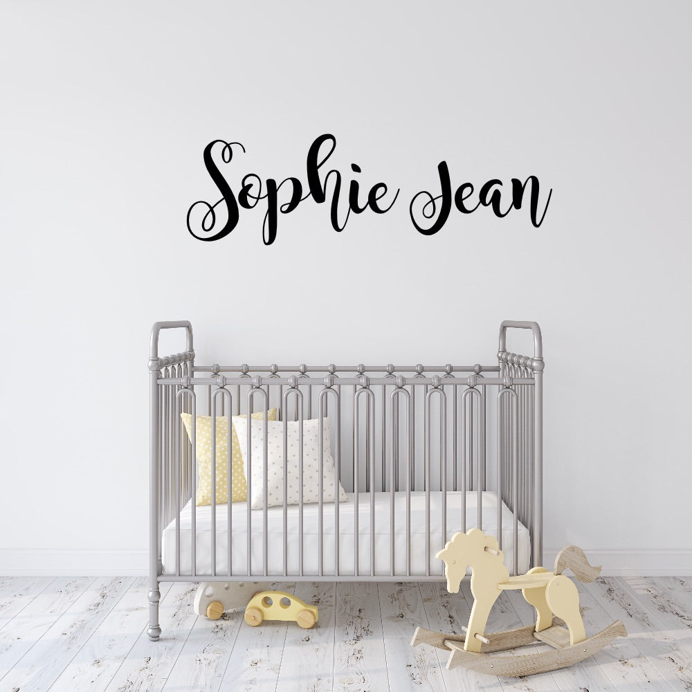 Custom 3D name sign-CarpenterFarmhouse