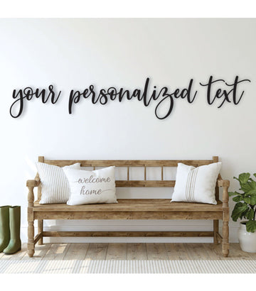 Personalized Custom Name Wood Sign in 27 Fonts-CarpenterFarmhouse