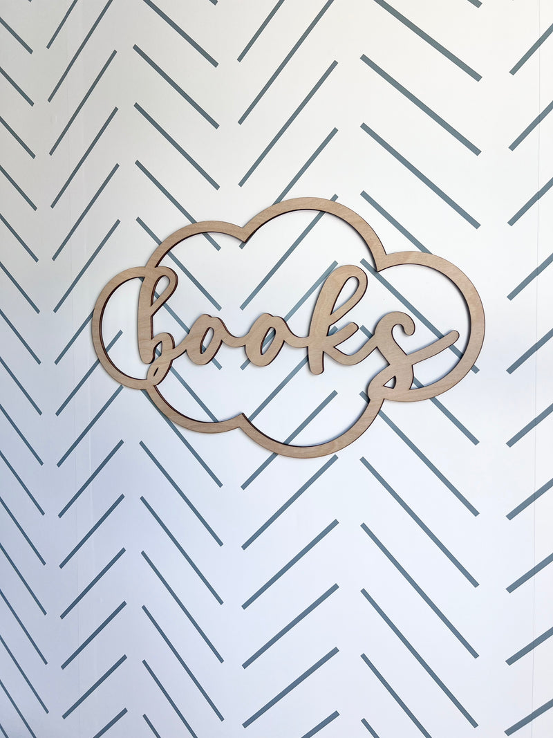 Custom Cloud Name Sign-CarpenterFarmhouse