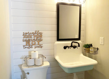Sprinkles Are For Cupcakes Not Toilet Seats-CarpenterFarmhouse