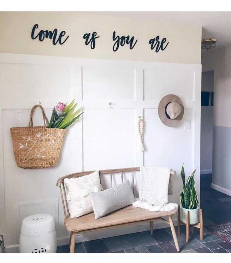 Come As You Are Wooden Sign-CarpenterFarmhouse