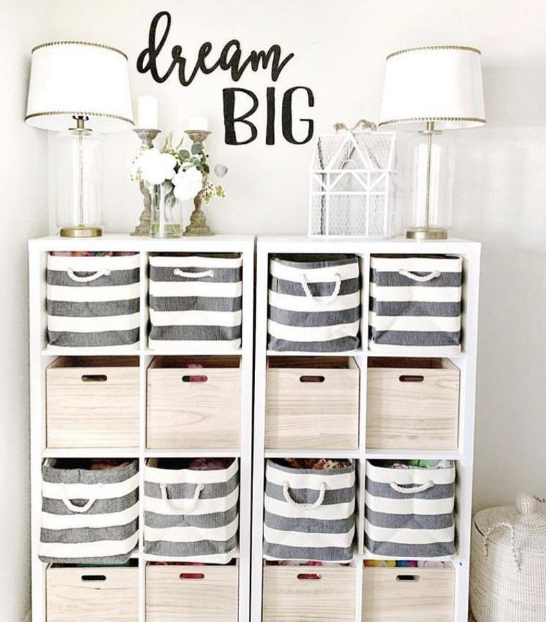 Dream Big Wood Words Sign-CarpenterFarmhouse