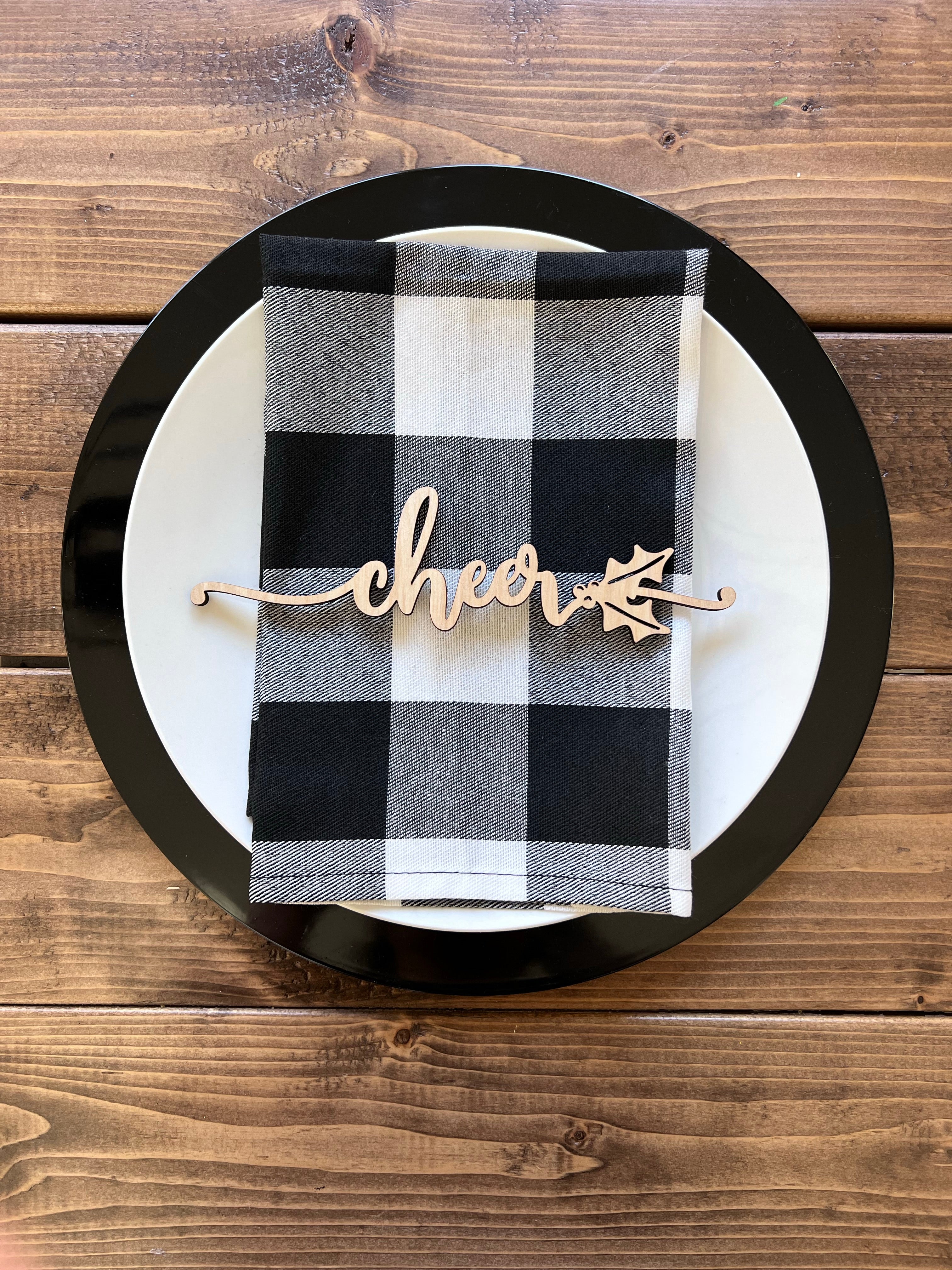 Perfect Holiday plate settings-CarpenterFarmhouse