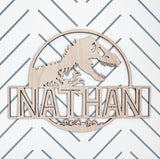 Jurassic Dinosaur Name Sign-CarpenterFarmhouse