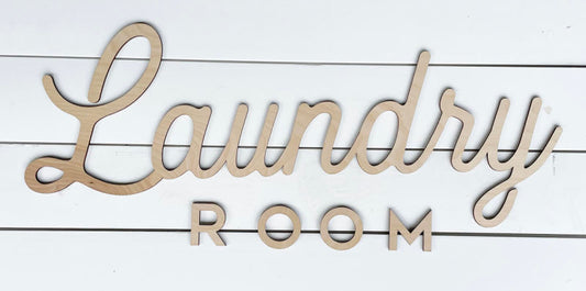 Laundry Room Wall Decor-CarpenterFarmhouse
