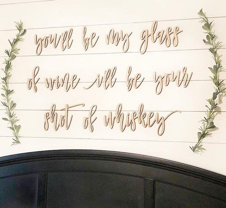 Personalized Multi-Line Custom Wooden Sign-CarpenterFarmhouse
