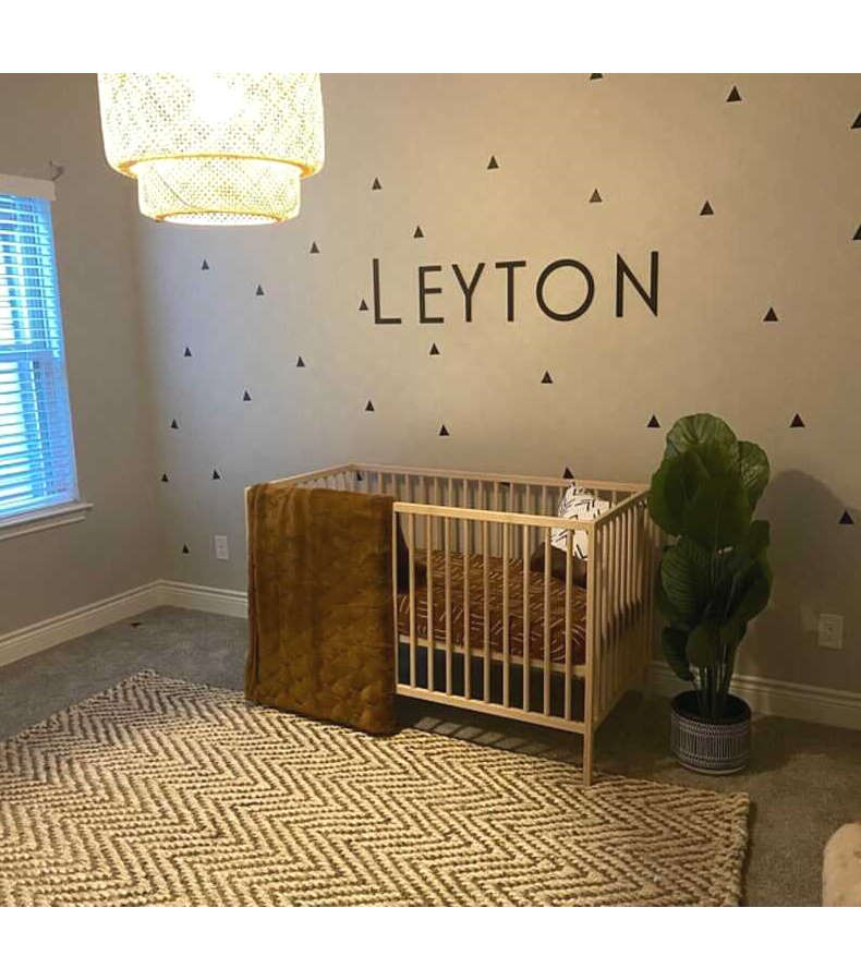 Personalized Custom Nursery Name Wooden Sign-CarpenterFarmhouse
