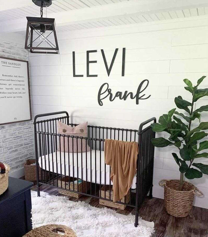 Personalized Two Name Custom Wooden Sign-CarpenterFarmhouse