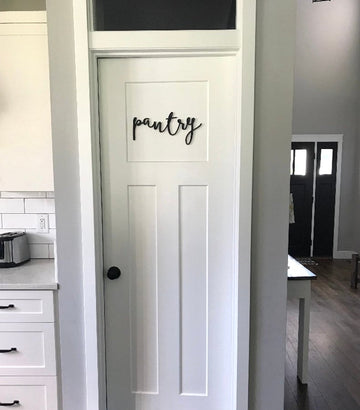 Pantry Wood Sign-CarpenterFarmhouse