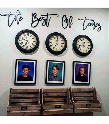 The Best of Times Wood Sign-CarpenterFarmhouse
