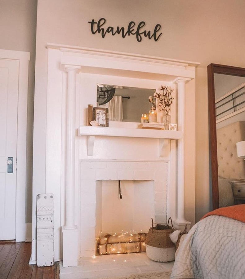 Thankful Wood Wall Sign-CarpenterFarmhouse