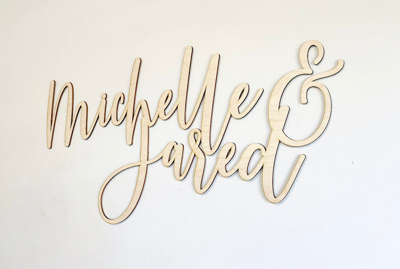 Custom Wedding Sign-CarpenterFarmhouse